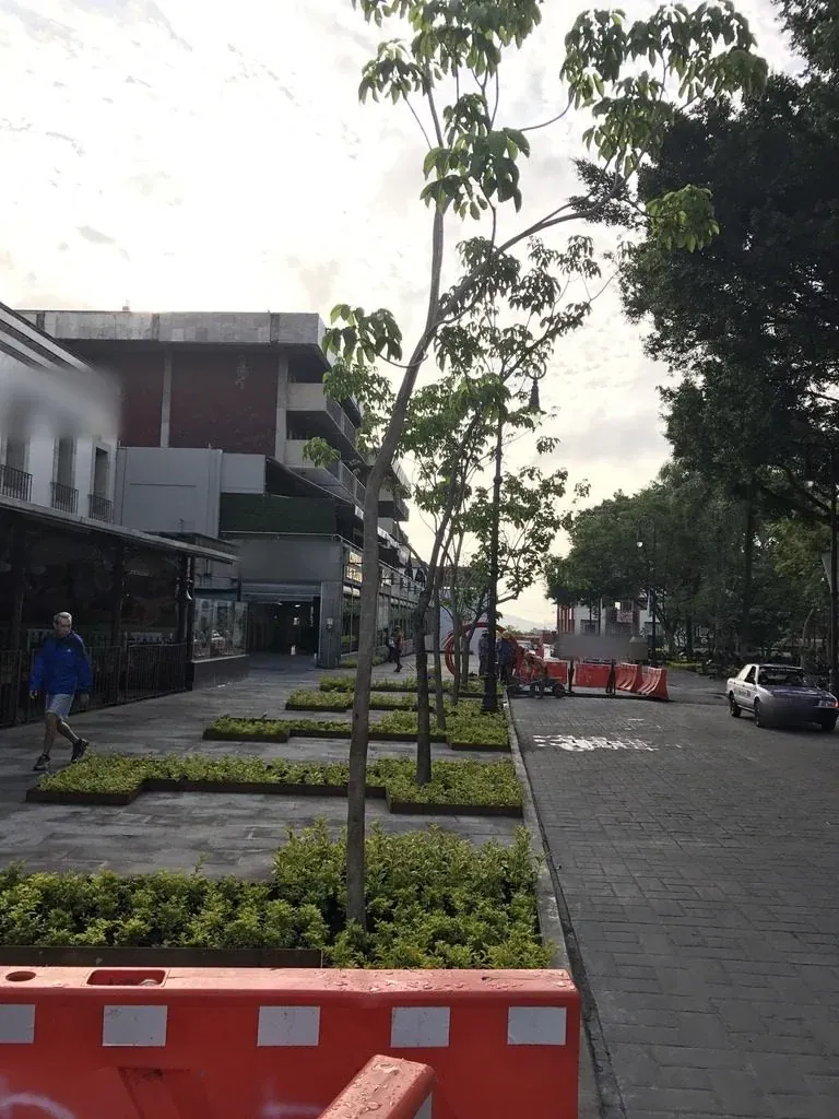 Andador en proceso de obra